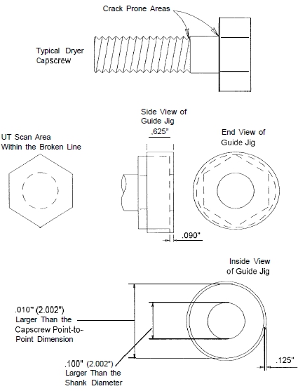 导向夹具，限制换能器运动