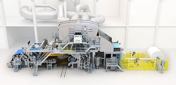 高品质的机器服装，适用于所有位置的纸巾机