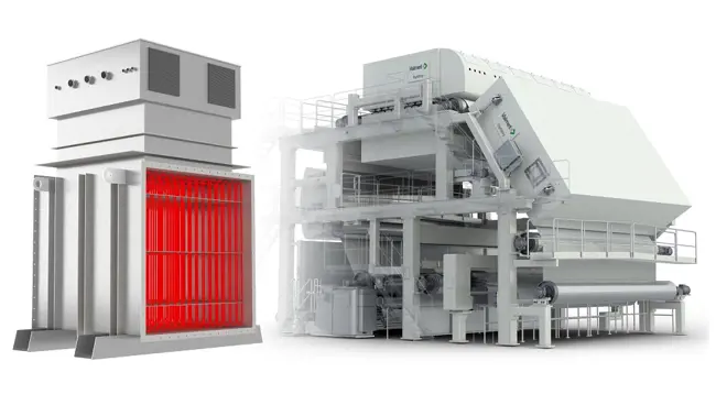 问题和答案在涂层干燥取代天然气和电力
