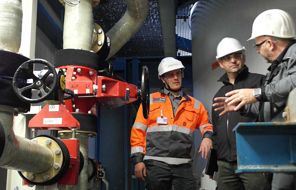 Flowrox夹在管道阀门