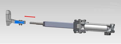 步骤4更换远程工作台上的刀具