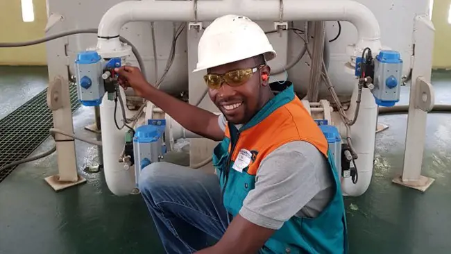 正确的阀门安装在矿井Tarkwa操作寿命的两倍