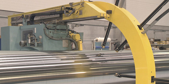 纸板和造纸机辊磨服务