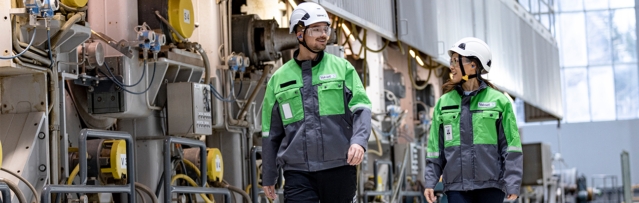 Valmet pappersmaskin och anställda