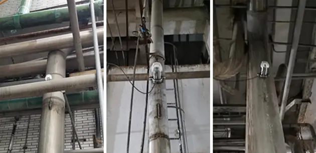 Xinxiang xinya paper use dimensional virtue knife type concentration transmitter to replace the original concentration meter