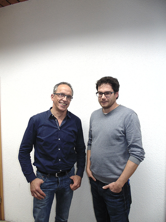 Erwin Schäfer(左)和Volker Hermann