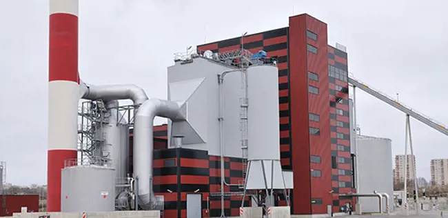 石油和天然气锅炉的植物