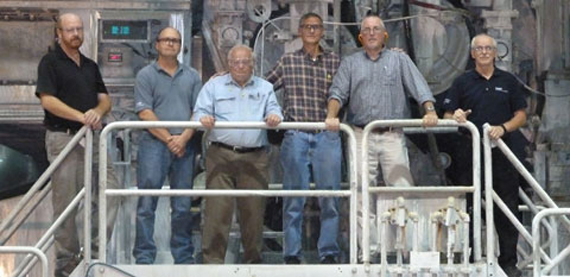 Sappi Somerset Operations PM 3前重建OptiFormer Gap鞋和刀片技术