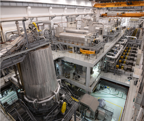 图片来自斯道拉恩索北海厂BCTMP生产线