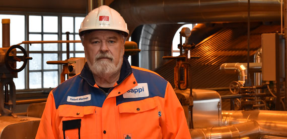 来自Sappi Kirkniemi的Kalevi Merinen