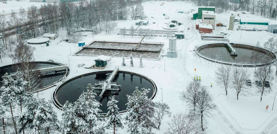 拉彭兰南Lämpövoima的Toikansuo污水处理厂