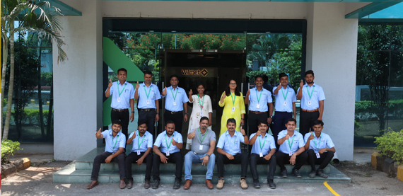 维美德就职于印度浦那的过滤织物生产新设施