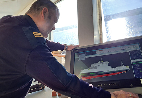 马丁·克里斯托弗森，艾伦的船长