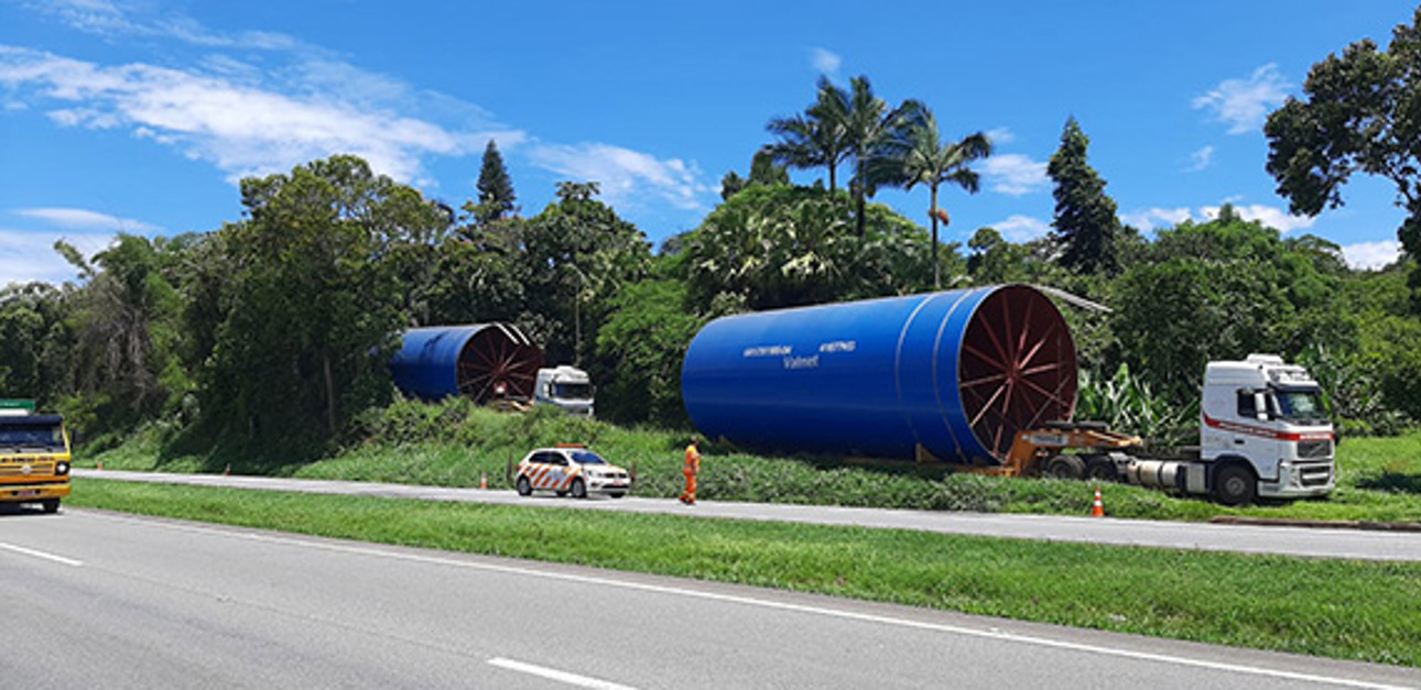 运输维美德设备到Bracell项目STAR