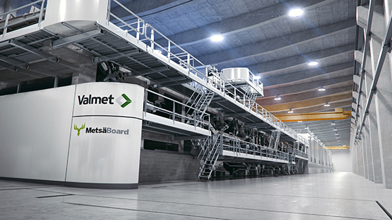 MetsäboardHusum的Valmet Opticoncept m