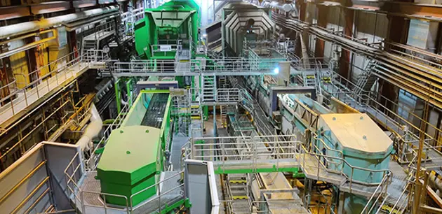 斯道拉恩索开始了木材处理生产线Kaukopää