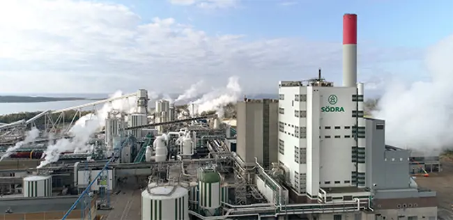 主要升级在Södra Cell Värö