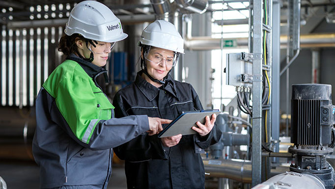 新纸板和纸厂的维护