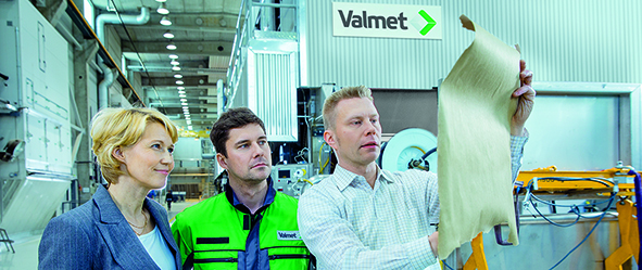 自动清洗织物和背辊