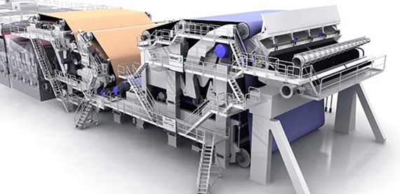 纸板和造纸用成型截面辊盖