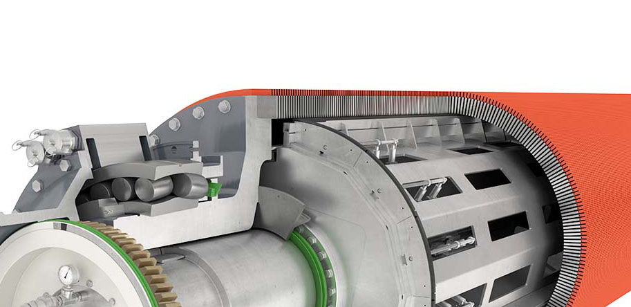 纸板和造纸机的辊型