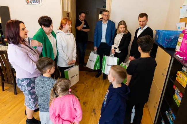 简单的事情在Dąbrowka孤儿院有很大影响