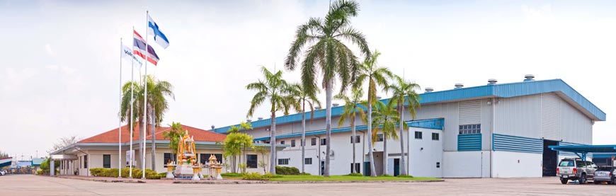Valmet服务中心在Laem Chabang，泰国